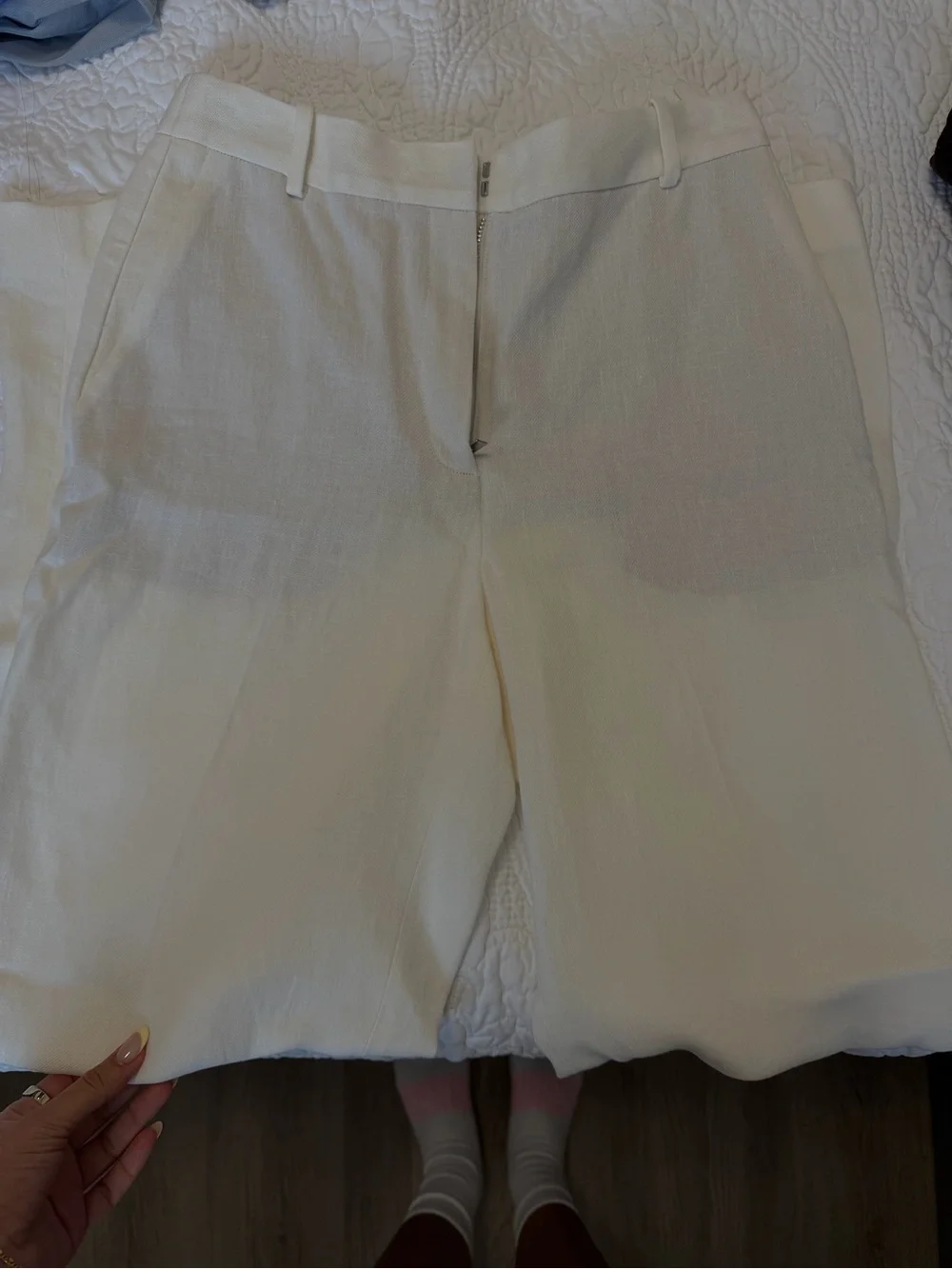 Aritzia agency linen pant (new)